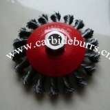 Bevel Twisted Steel Wire Brush