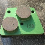 Trapezoid  Grinding Pad with 2 Round Segments