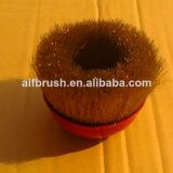 Brass Cup Wire Brush With M14*2 Nut For China Manufacture