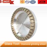 full segmented sintered metal bon diamond grinding wheel for glass