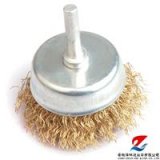 Crimped Bowl Cup Brush With Shaft