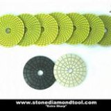 Spiral Yellow And Green Wet Pads