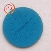 Blue Round Felt Placemat