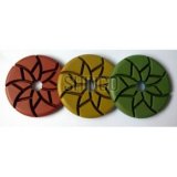 Resin Metal Snail Lock polishing pad Floor Polishing Wheel