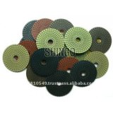 Resin Metal Snail Lock polishing pad Wet Pad