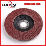 Aluminum oxide flap disc for polishing metal and stainless steel