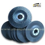 Fiberglass base used for abrasive polishing flap disc