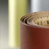 Abrasive sanding paper roll