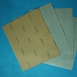 Silicon carbide dry abrasive paper sheet