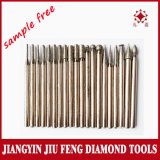 20pcs/set electroplated diamond burr for carving sculpture