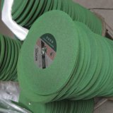 Green cutting wheel for rail