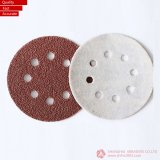 3M aluminum oxide velcro polishing disc for wood