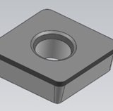 SCGW09T3 Single-sided Composite Turning Insert