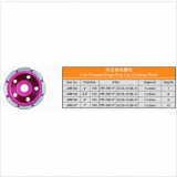 Row Cup Grinding Wheel