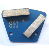 Two Bar Trapezoids Diamond Segments For Floor Grinding