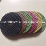 Durable Colorful Wet Polishing Pads