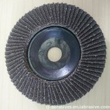 R.j no.A01-01A Plastic backing Flap disc Alumina for removing material edge chamferring burrs rust trimming of weld joints surface cleaning and finishing