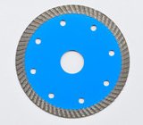 Hot-press narrow turbo saw blade