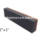 Red/Black aluminium oxide sharpening stone