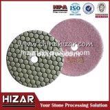Dry diamond polishing pad for Granite