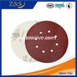 Sanding aluminium oxide velcro disc