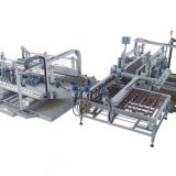 Glass edge finishing machine