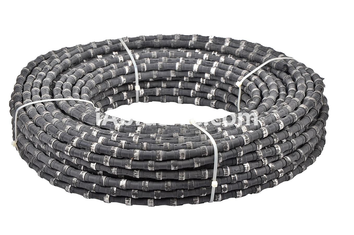 High efficiency 11.5mm Diamond Wire Used For Cutting Granite/diamond
