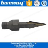 3mm Tip Tungsten Carbide Material CNC Engraving Tool Bits with Water Channel for Hard Stone Tile
