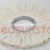 Soft cotton cloth polishing wheel