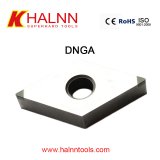 DNGA BN-H21 grade compound PCBN inserts to turning hardened steel gear shaft