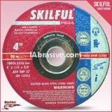 A24 TBF 27 4"-5" SKILFUL Grinding Wheels 4-6mm thickness for steel 70m/s