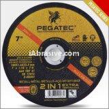 PEGATEC 6" 7" Super thin cutting disc for steel and stainless steel 1.0/1.6mm
