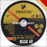PEGATEC 9" Super thin cutting disc for steel and stainless steel 1.0/1.6mm