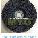 fiber glass strip polishing disc