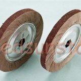 Aluminum Oxide Abrasive Cloth Flap Wheel  For Grinding Steels And Metal