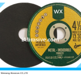 4.5 inch cutting disc for metal cutting