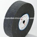 Non woven polishing wheel for stainless steel nylon buffing wheel