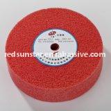 Nylon polishing pad for brass