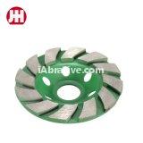 High quality China supplier cup shape polishing cutting diamond grinding wheel for stone