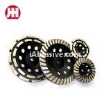 Hot new products cup shaped turbo diamond grinding wheel