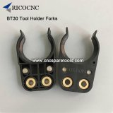 Black BT30 Tool Holder Forks BT Tool Clips for CNC Router Machines