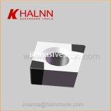 CCGW120404-4S Brazed CBN Cutting Insert Turning Cast Iron Engine Block With Better Wear Resistance