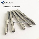 Ballnose 3D Wood Carving Bits MDF Router Bits for CNC Router