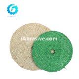 100% sisal  wheel middle polishing oil wheel for metalware