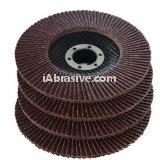 100mm zirconia abrasive flap disc for polishing and grinding stainless steel