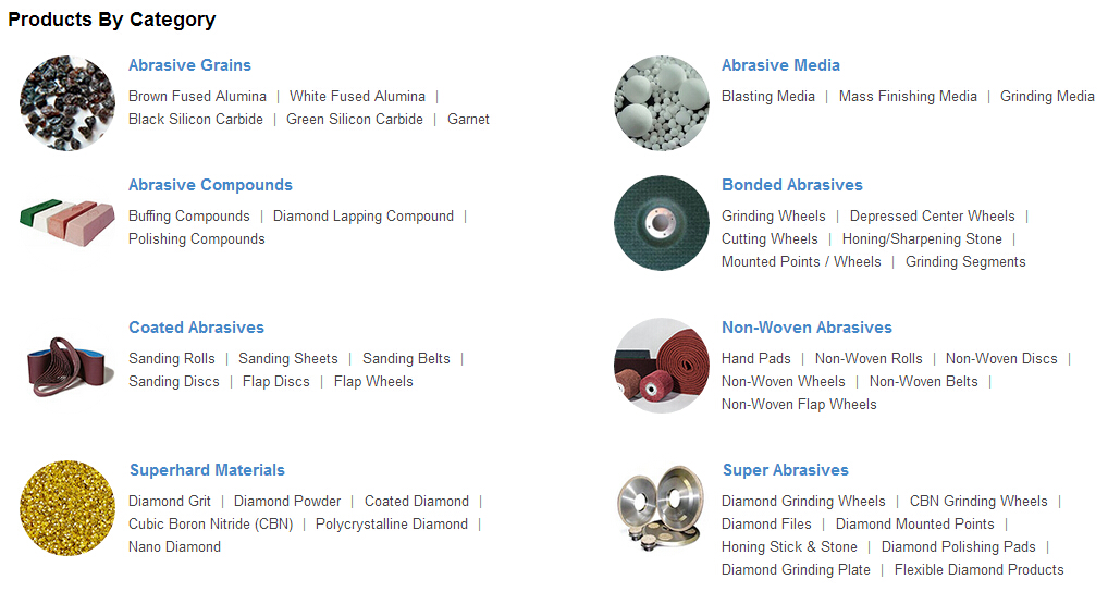 abrasives products