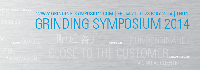 Grinding Symposium 2014 held by United Grinding Group.