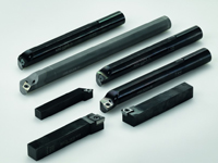 ISO toolholder equipped with CVD thick-film inserts.