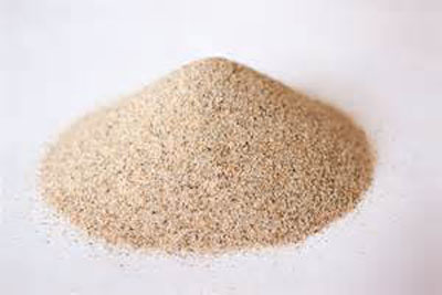 silica sand